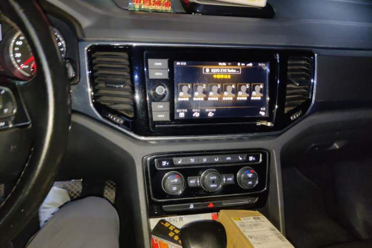 Used Volkswagen Teramont 2019 380TSI Four-Wheel Drive Luxury Version China V Standard Audio And AC Panel