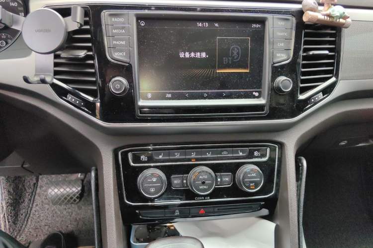 Used Volkswagen Teramont 2019 330TSI Two-Wheel-Drive Luxury Edition China V Standard Audio And AC Panel