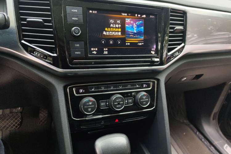 Used Volkswagen Teramont 2019 380TSI Four-Wheel Drive Luxury Version China VI Standard Audio And AC Panel