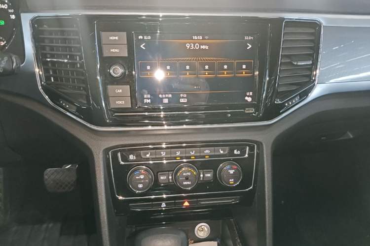Used Volkswagen Teramont 2019 380TSI Four-Wheel Drive Luxury Version China VI Standard Audio And AC Panel