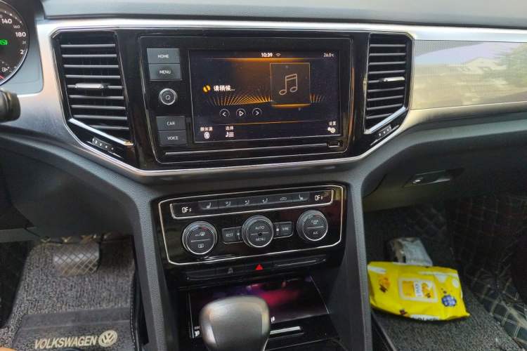 Used Volkswagen Teramont 2019 330TSI Two-Wheel-Drive Luxury Edition China V Standard Audio And AC Panel
