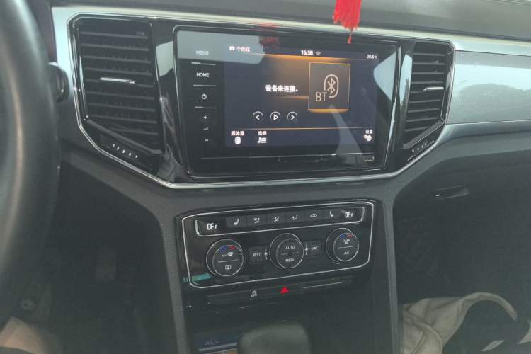 Used Volkswagen Teramont 2019 380TSI Four-Wheel Drive Luxury Version China V Standard Audio And AC Panel