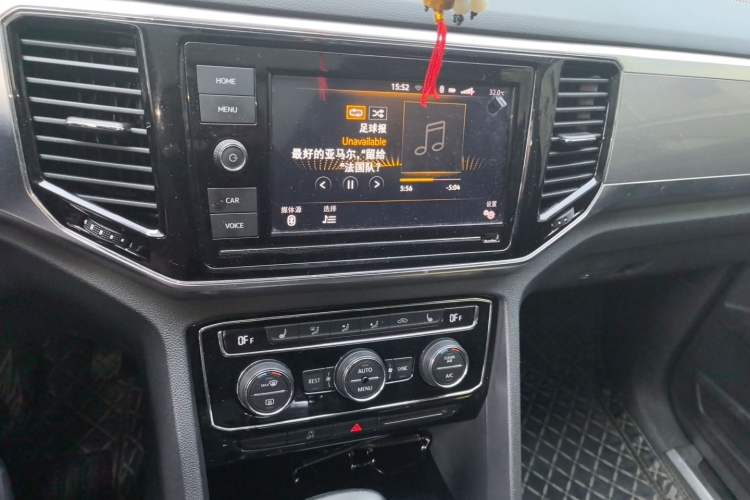 Used Volkswagen Teramont 2019 330TSI Two-Wheel-Drive Luxury Edition China V Standard Audio And AC Panel