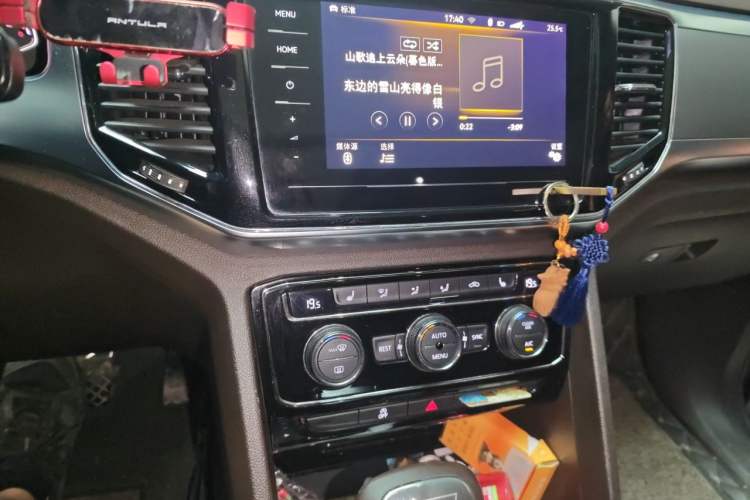 Used Volkswagen Teramont 2019 380TSI Four-Wheel Drive Luxury Version China VI Standard Audio And AC Panel