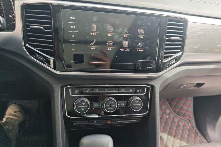 Used Volkswagen Teramont 2019 380TSI Four-Wheel Drive Luxury Version China VI Standard Audio And AC Panel