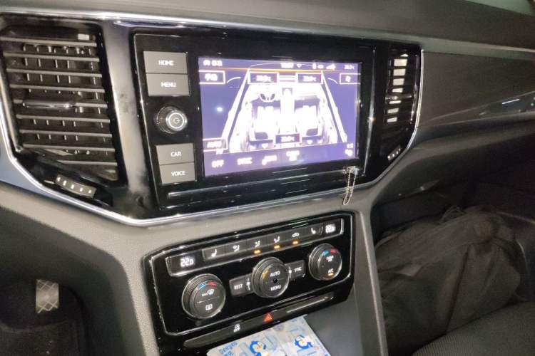 Used Volkswagen Teramont 2019 380TSI Four-Wheel Drive Luxury Version China VI Standard Audio And AC Panel