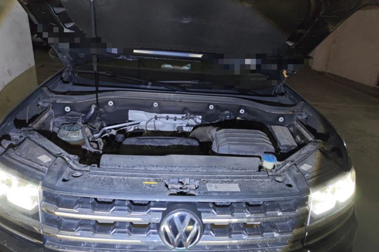 Used Volkswagen Teramont 2019 380TSI Four-Wheel Drive Luxury Version China V Standard Engine Bay