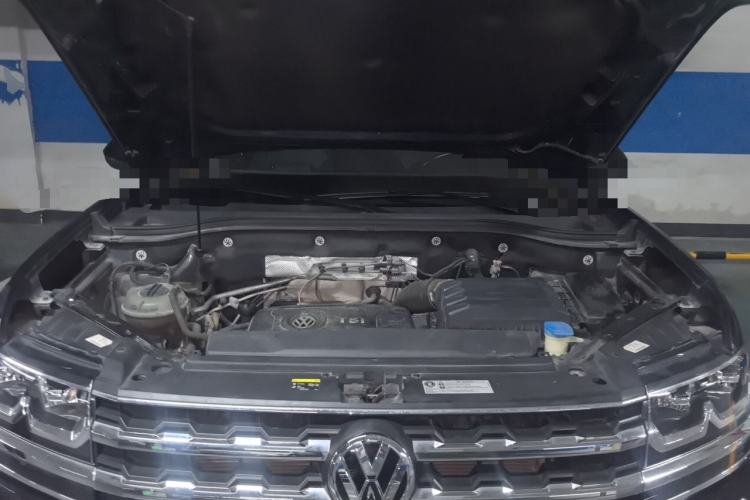 Used Volkswagen Teramont 2019 380TSI Four-Wheel Drive Luxury Version China V Standard Engine Bay