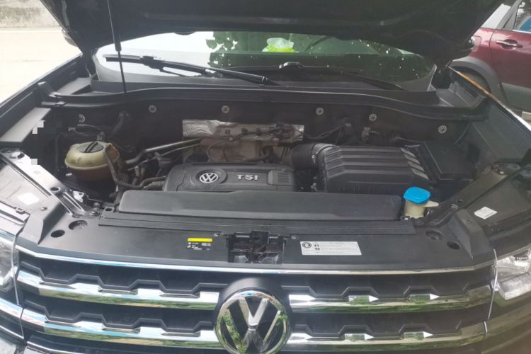 Used Volkswagen Teramont 2019 380TSI Four-Wheel Drive Luxury Version China VI Standard Engine Bay
