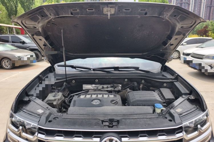 Used Volkswagen Teramont 2019 530 V6 Four-Wheel Drive Luxury Edition China V Standard Engine Bay