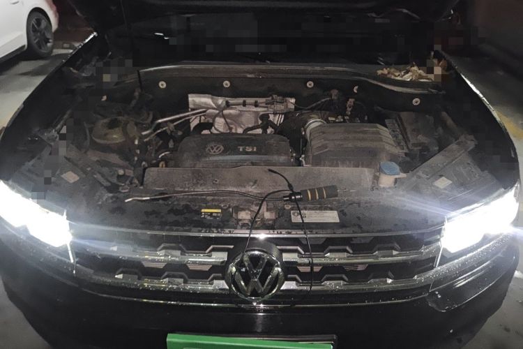 Used Volkswagen Teramont 2019 380TSI Four-Wheel Drive Luxury Version China V Standard Engine Bay