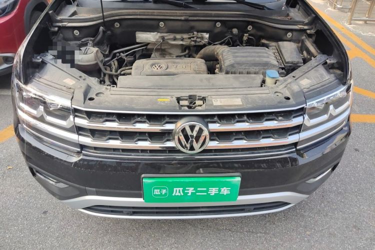 Used Volkswagen Teramont 2019 380TSI Four-Wheel Drive Luxury Version China VI Standard Engine Bay