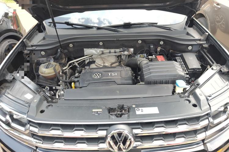 Used Volkswagen Teramont 2019 380TSI Four-Wheel Drive Luxury Version China V Standard Engine Bay