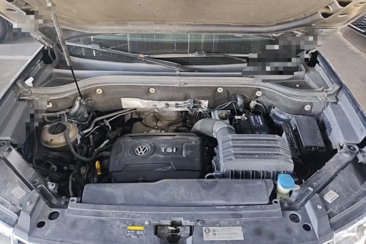 Used Volkswagen Teramont 2019 380TSI Four-Wheel Drive Luxury Version China VI Standard Engine Bay