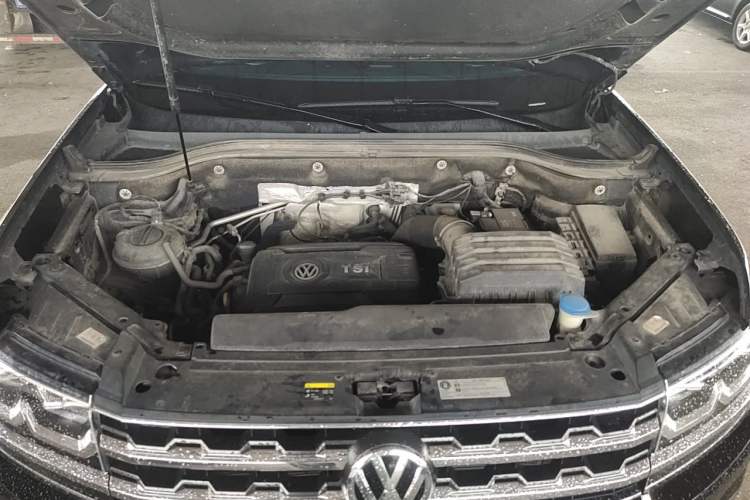 Used Volkswagen Teramont 2019 380TSI Four-Wheel Drive Comfort Edition China V Standard Engine Bay