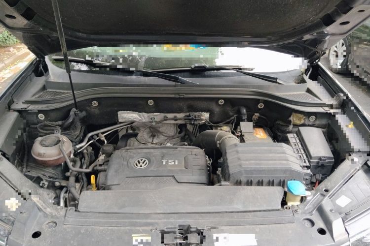 Used Volkswagen Teramont 2019 380TSI Four-Wheel Drive Luxury Version China VI Standard Engine Bay