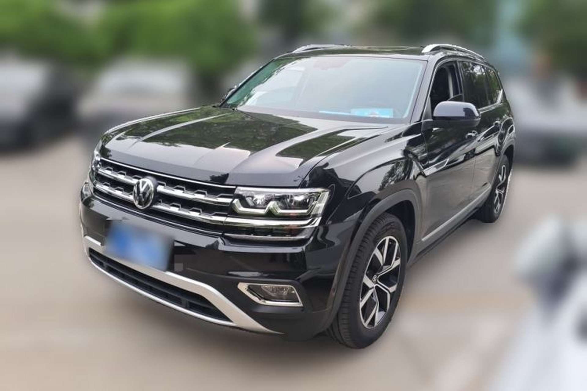 Used Volkswagen Teramont 2019 330TSI Two-Wheel-Drive Luxury Edition China V Standard Front Left 45 Deg