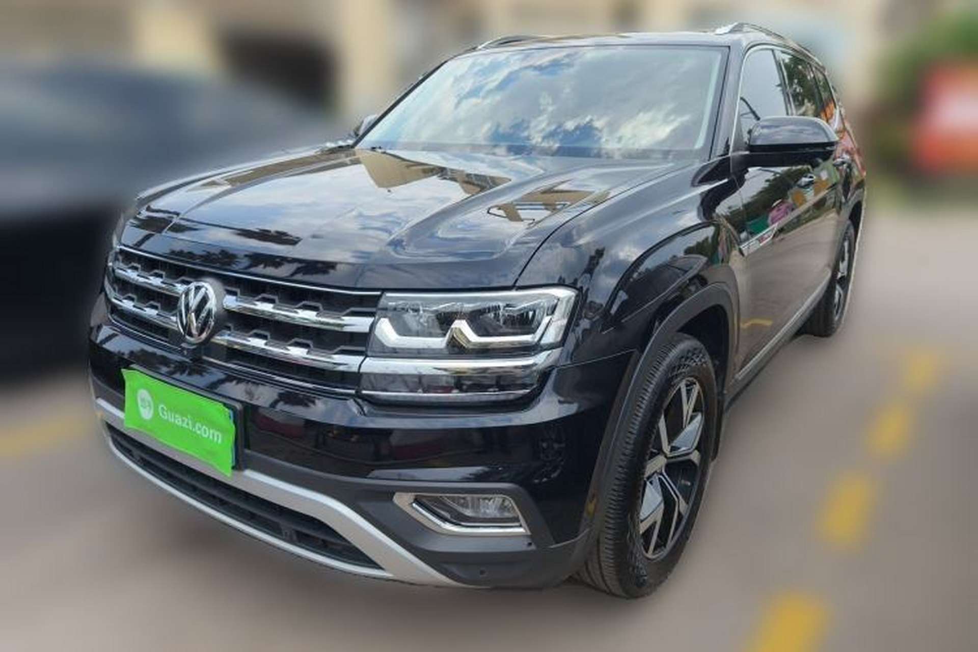 Used Volkswagen Teramont 2019 380TSI Four-Wheel Drive Luxury Version China V Standard Front Left 45 Deg