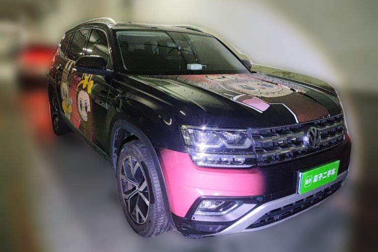 Used Volkswagen Teramont 2019 380TSI Four-Wheel Drive Luxury Version China V Standard Front Right 45 Deg