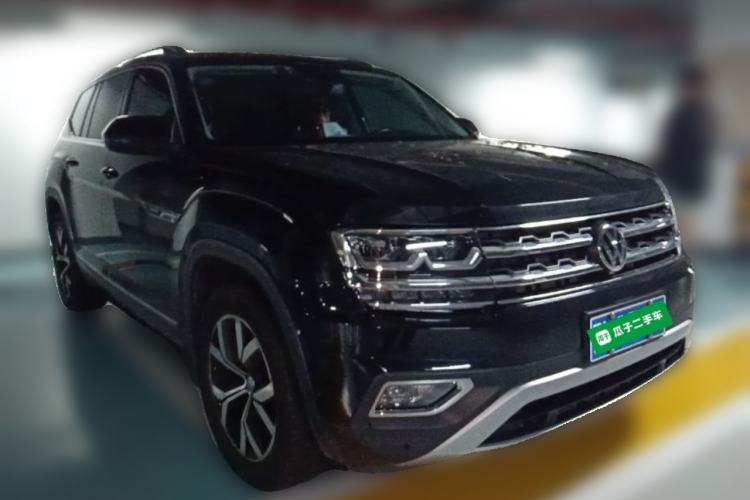 Used Volkswagen Teramont 2019 380TSI Four-Wheel Drive Luxury Version China V Standard Front Right 45 Deg