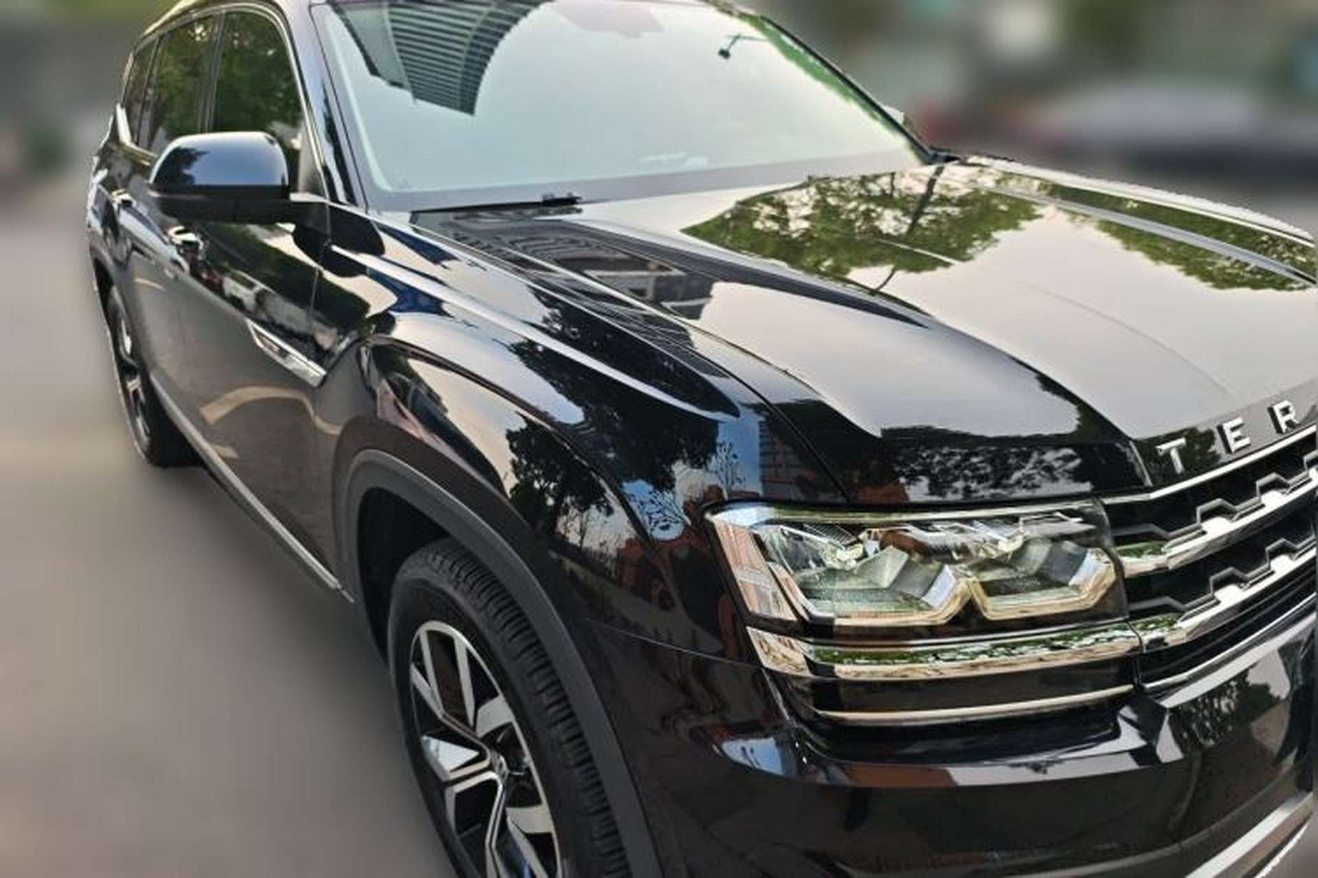 Used Volkswagen Teramont 2019 380TSI Four-Wheel Drive Luxury Version China V Standard Front Right 45 Deg