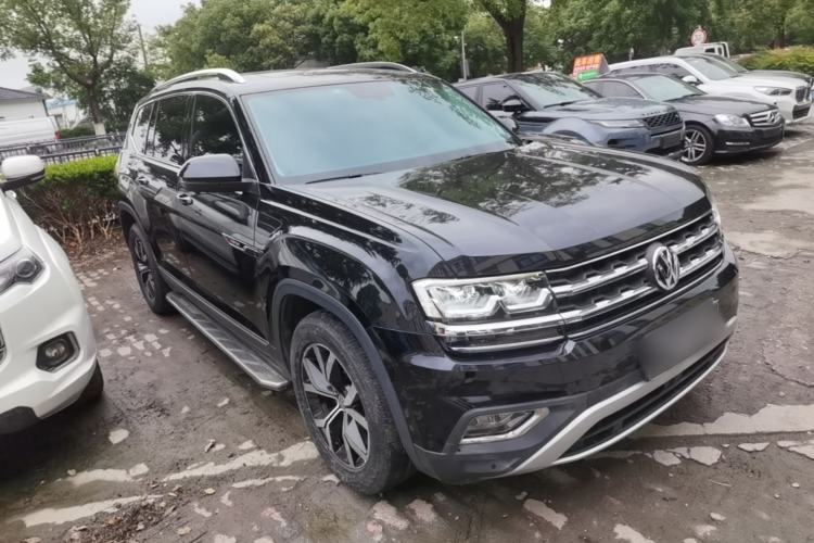 Used Volkswagen Teramont 2019 380TSI Four-Wheel Drive Luxury Version China V Standard Front Right 45 Deg