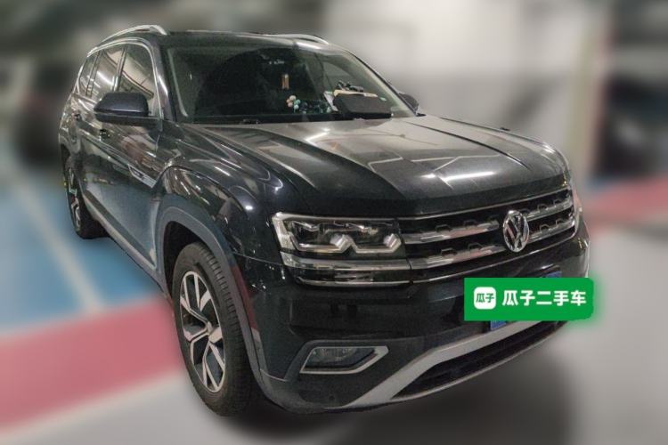 Used Volkswagen Teramont 2019 380TSI Four-Wheel Drive Luxury Version China VI Standard Front Right 45 Deg