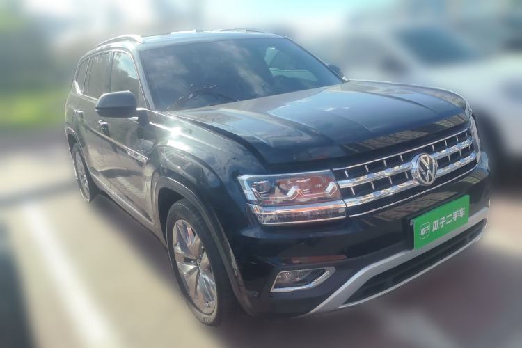 Used Volkswagen Teramont 2019 380TSI Four-Wheel Drive Flagship Model China V Standard Front Right 45 Deg