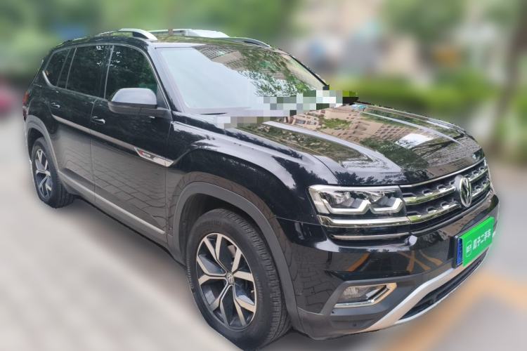 Used Volkswagen Teramont 2019 380TSI Four-Wheel Drive Luxury Version China VI Standard Front Right 45 Deg