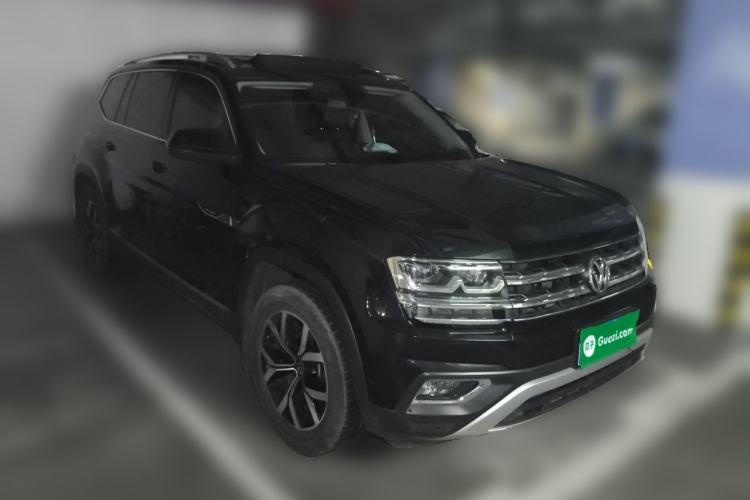 Used Volkswagen Teramont 2019 380TSI Four-Wheel Drive Luxury Version China V Standard Front Right 45 Deg