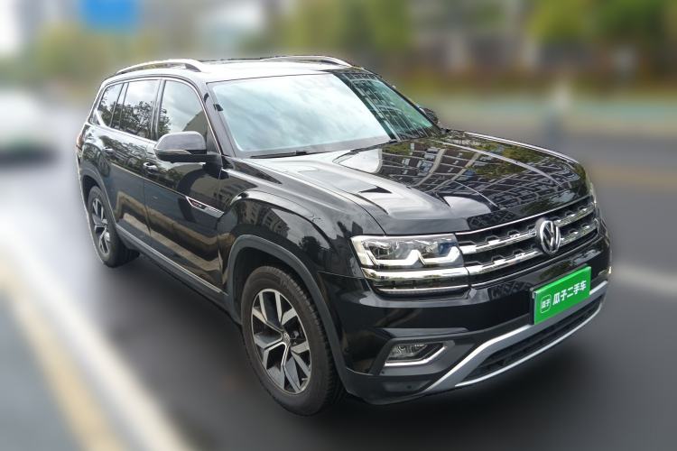 Used Volkswagen Teramont 2019 380TSI Four-Wheel Drive Luxury Version China V Standard Front Right 45 Deg
