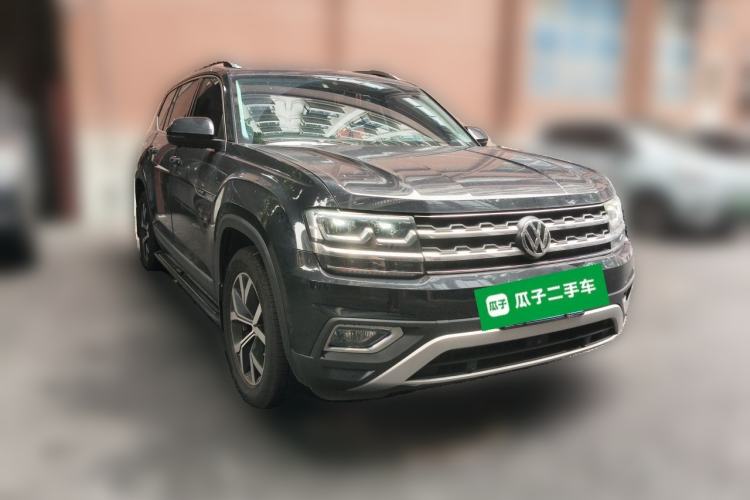 Used Volkswagen Teramont 2019 380TSI Four-Wheel Drive Luxury Version China VI Standard Front Right 45 Deg