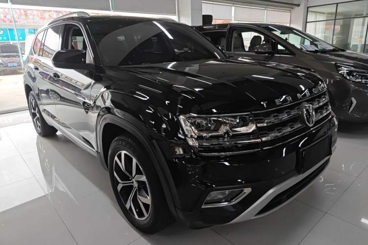 Used Volkswagen Teramont 2019 380TSI Four-Wheel Drive Luxury Version China V Standard Front Right 45 Deg