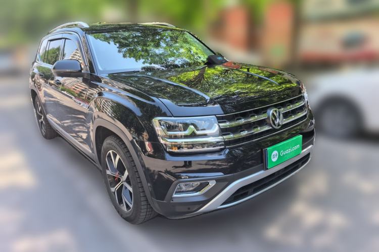 Used Volkswagen Teramont 2019 380TSI Four-Wheel Drive Luxury Version China VI Standard Front Right 45 Deg