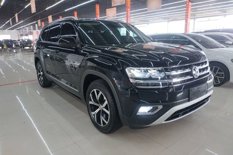 Used Volkswagen Teramont 2019 380TSI Four-Wheel Drive Luxury Version China VI Standard Front Right 45 Deg