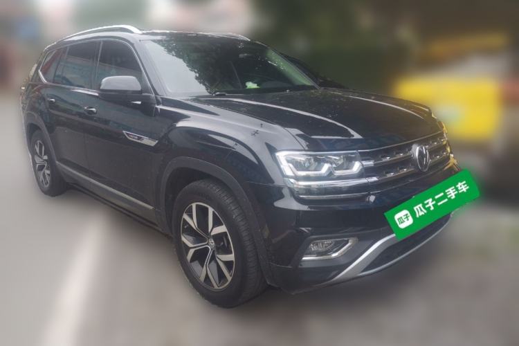 Used Volkswagen Teramont 2019 380TSI Four-Wheel Drive Luxury Version China VI Standard Front Right 45 Deg