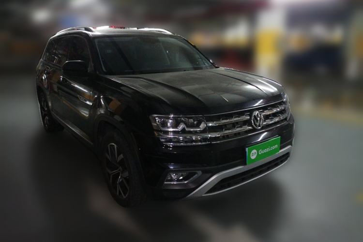 Used Volkswagen Teramont 2019 380TSI Four-Wheel Drive Luxury Version China V Standard Front Right 45 Deg