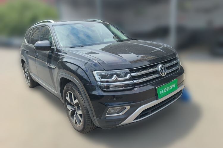 Used Volkswagen Teramont 2019 380TSI Four-Wheel Drive Luxury Version China VI Standard Front Right 45 Deg