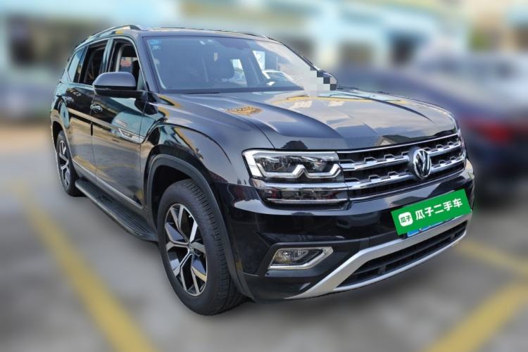Used Volkswagen Teramont 2019 380TSI Four-Wheel Drive Luxury Version China VI Standard Front Right 45 Deg