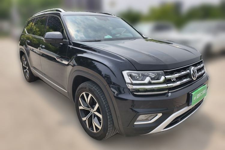 Used Volkswagen Teramont 2019 530 V6 Four-Wheel Drive Luxury Edition China V Standard Front Right 45 Deg