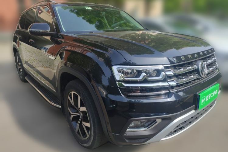 Used Volkswagen Teramont 2019 380TSI Four-Wheel Drive Luxury Version China V Standard Front Right 45 Deg