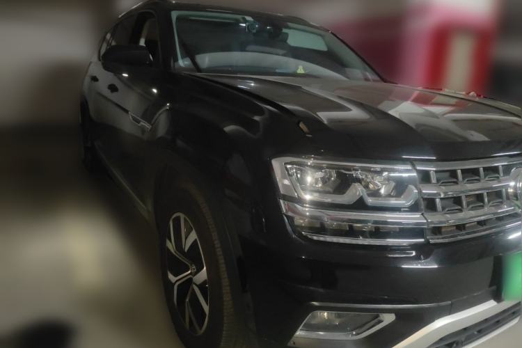 Used Volkswagen Teramont 2019 330TSI Two-Wheel-Drive Luxury Edition China V Standard Front Right 45 Deg