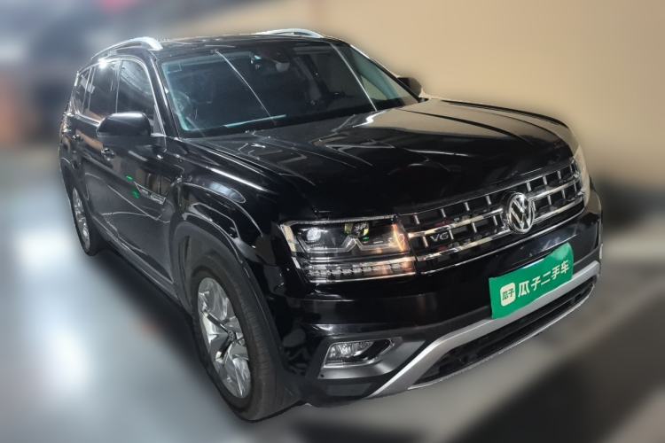 Used Volkswagen Teramont 2019 530 V6 Four-Wheel Drive Flagship Version China V Standard Front Right 45 Deg