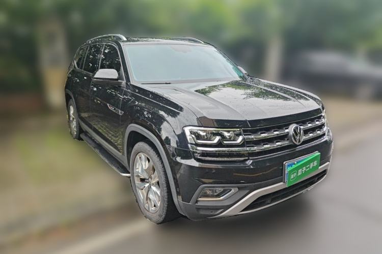 Used Volkswagen Teramont 2019 380TSI Four-Wheel Drive Luxury Version China V Standard Front Right 45 Deg