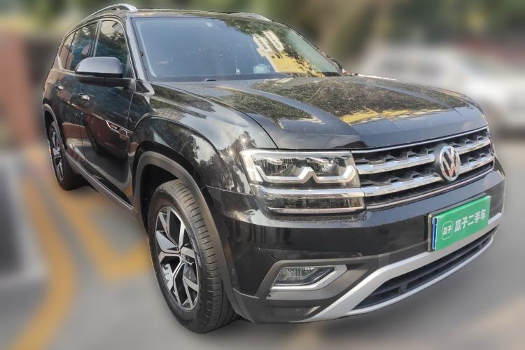Used Volkswagen Teramont 2019 380TSI Four-Wheel Drive Luxury Version China VI Standard Front Right 45 Deg