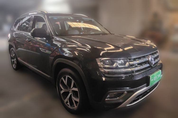 Used Volkswagen Teramont 2019 530 V6 Four-Wheel Drive Luxury Edition China V Standard Front Right 45 Deg