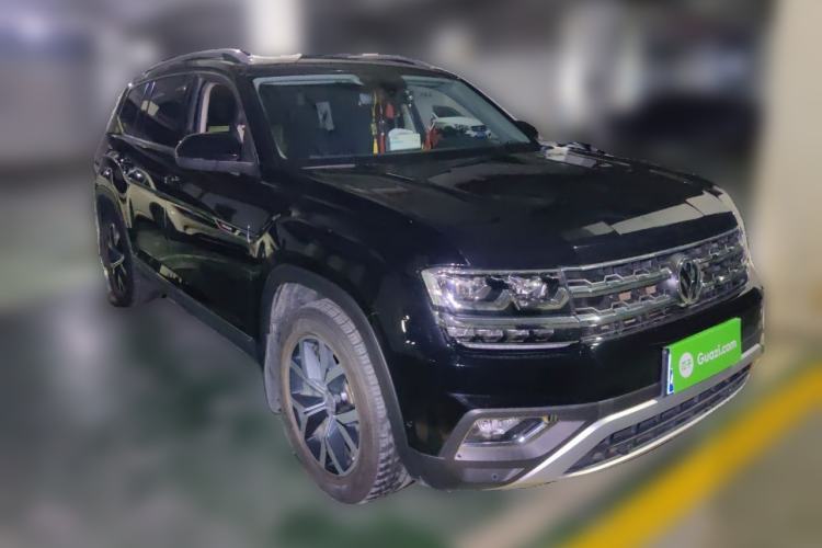 Used Volkswagen Teramont 2019 380TSI Four-Wheel Drive Luxury Version China V Standard Front Right 45 Deg