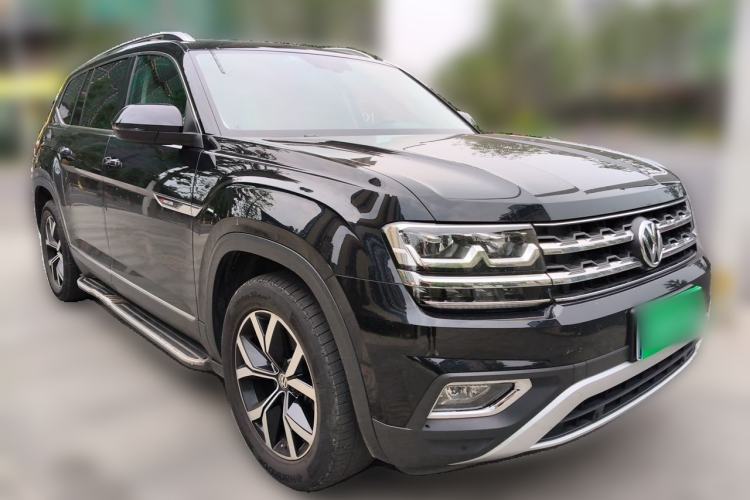 Used Volkswagen Teramont 2019 380TSI Four-Wheel Drive Luxury Version China VI Standard Front Right 45 Deg