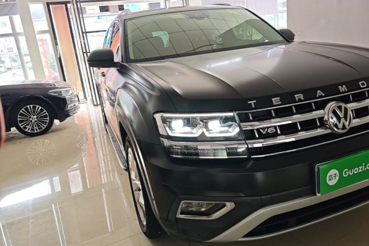 Used Volkswagen Teramont 2019 530 V6 Four-Wheel Drive Flagship Version China V Standard Front Right 45 Deg