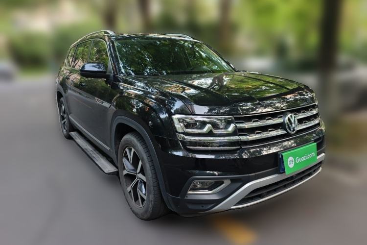 Used Volkswagen Teramont 2019 380TSI Four-Wheel Drive Luxury Version China VI Standard Front Right 45 Deg